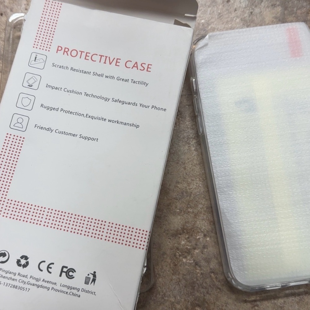 (3of3)Protective Case for Cell Phones - Clear for a 14 ProMax